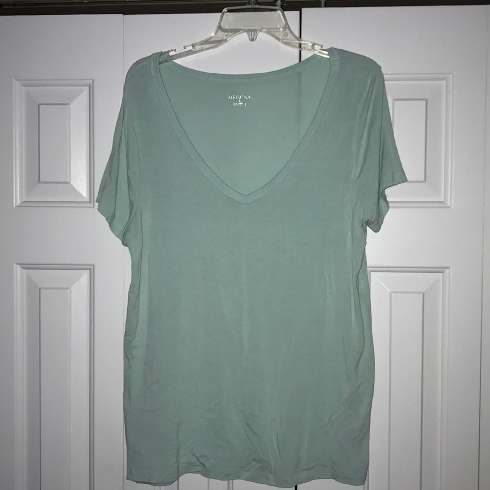Light blue v/neck